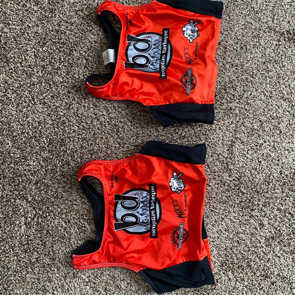 Monogolian BBQ sports bras